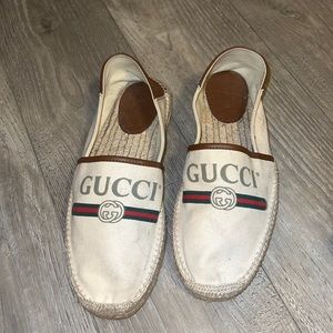 GUCCI Men’s Espadrille Flats